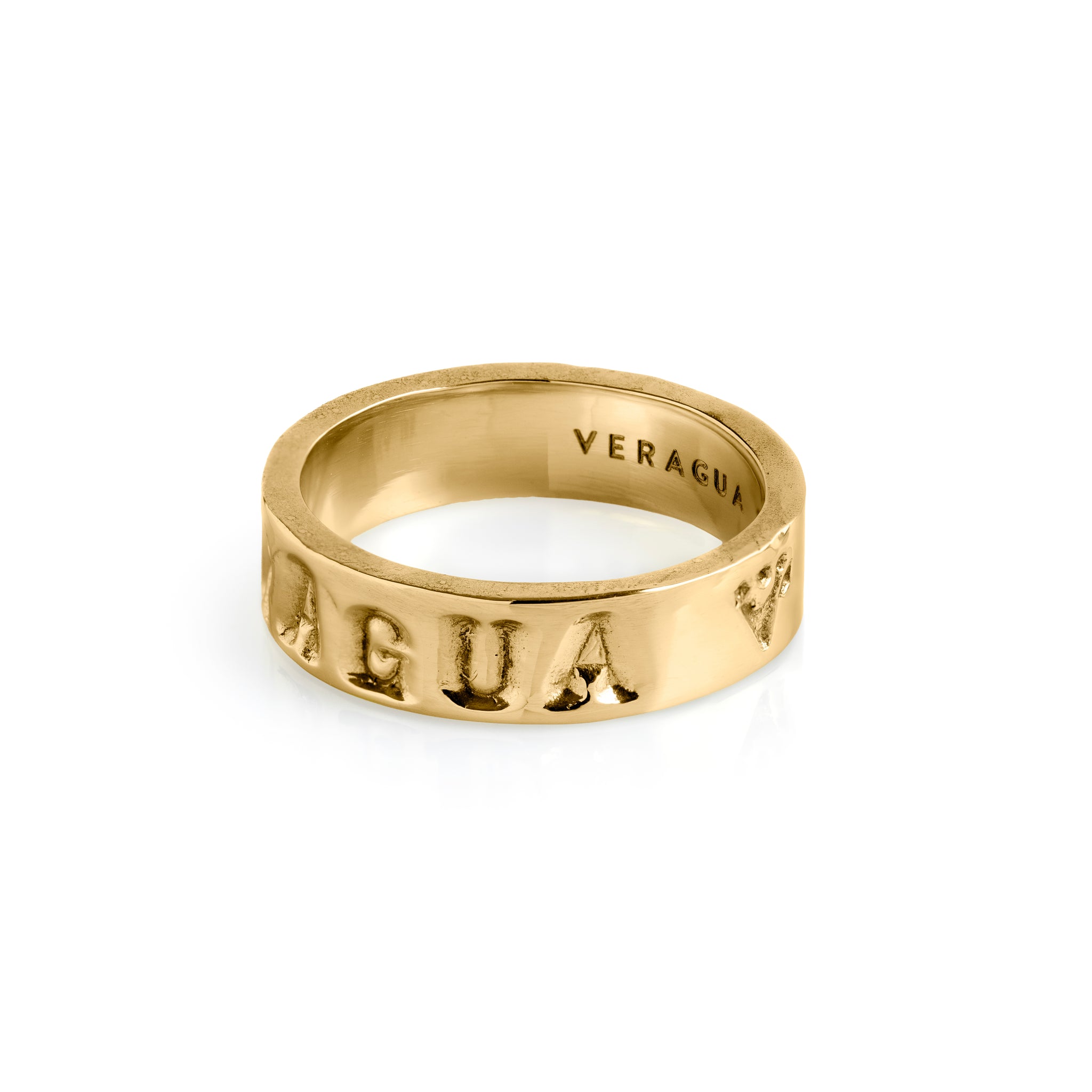 18K Solid Gold Veragua Band