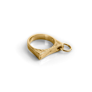 Swann 18K Solid Gold