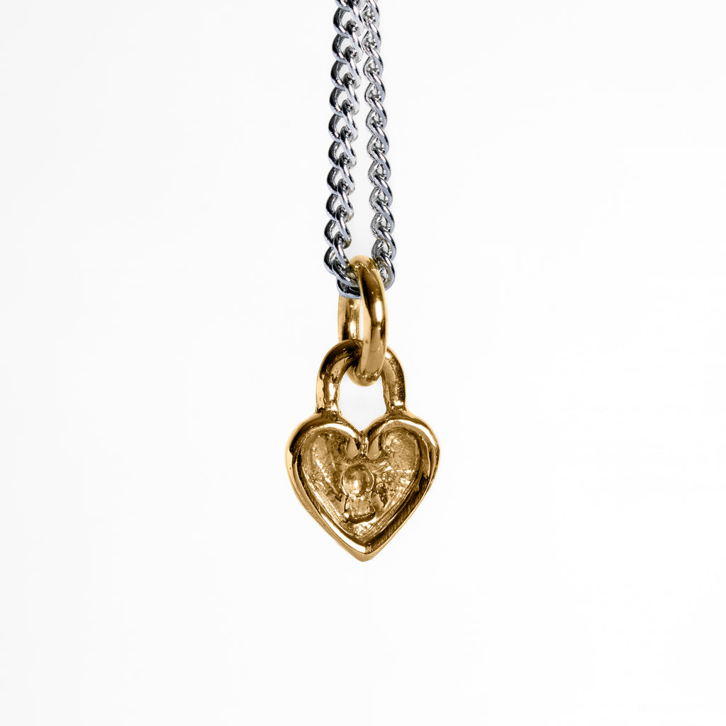 Heart Locket 18K Solid Gold