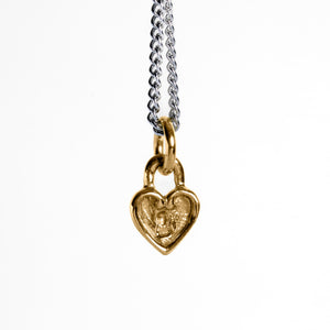 Heart Locket 18K Solid Gold