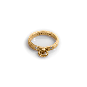 Aldaba Octava 18K Solid Gold [white diamonds]