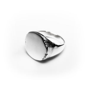 Round signet Ring